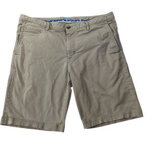 Tommy Bahama ~ Mens Tan Chino Shorts ~ size 36